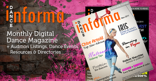 <h1>Dance Informa</h1><p>Online dance magazine and dance news</p>