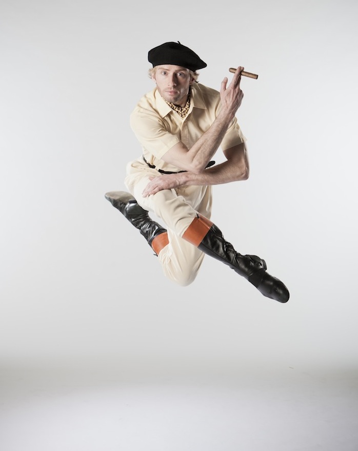 Jared Nelson in The Washington Ballet&rsquo;s 'Hemingway: The Sun Also Rises.' Photo by Brianne Bland