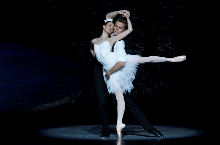 Amber Scott and Adam Bull in Swan Lake