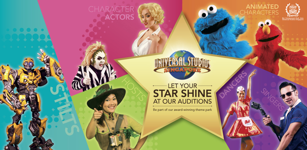 Auditions Universal Studios Singapore