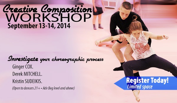 Broadway Dance Center offers a 2014 Creative Composition Workshop