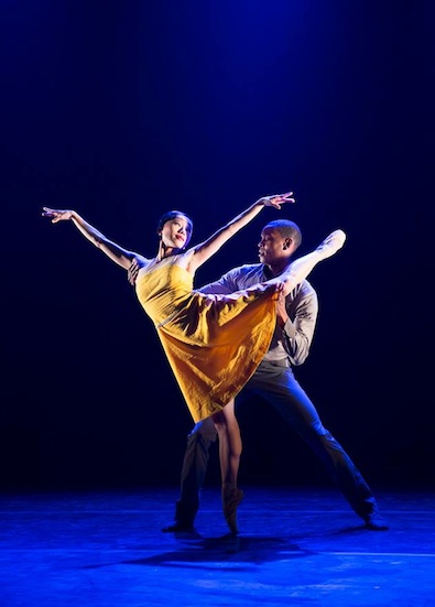 Ballet Black’s Sayaka Ichikawa and Damien Johnson in Christopher Marney’s Two of a Kind