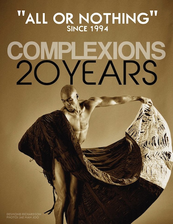 Complexions Contemporary Ballet in its 20th anniversary season