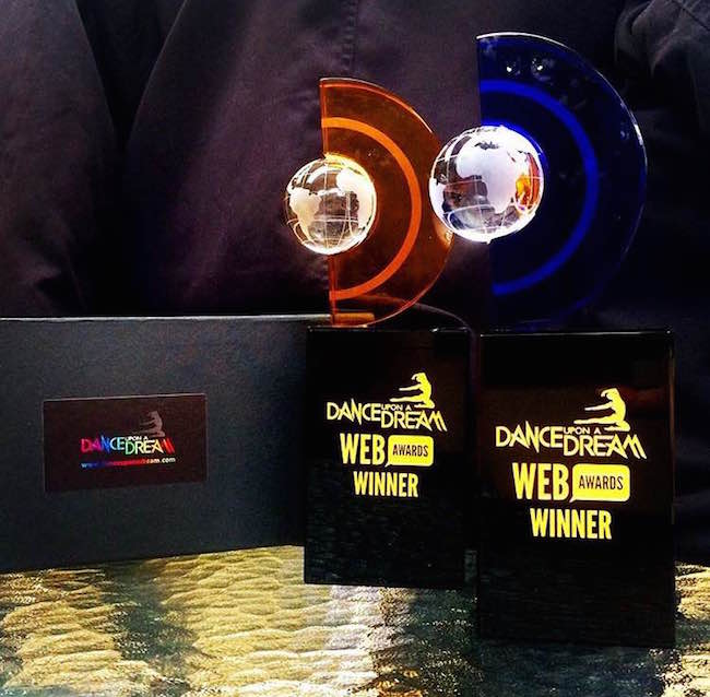 Dance Informa wins 2015 Dance Upon A Dream WEB AWARD