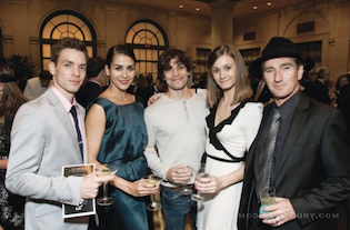 David Palmer with Washington Ballet dancers