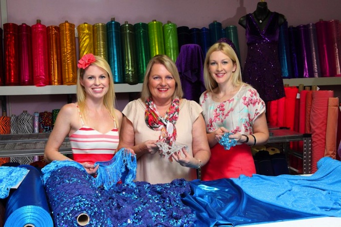 Fabric supplier Glitter and Dance in Brisbane, Australia