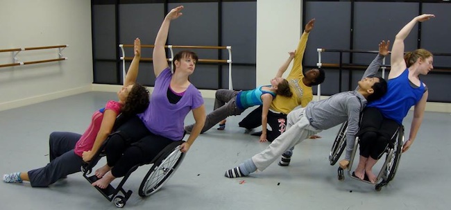 Full Radius Dance in rehearsal