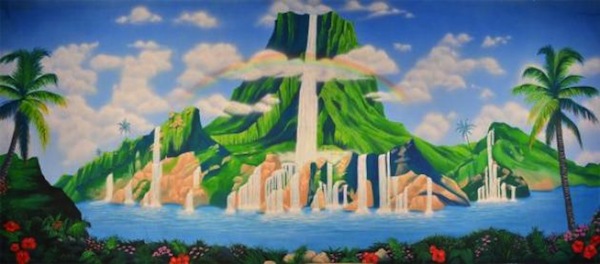 Grosh Backdrops & Drapery Neverland Scene