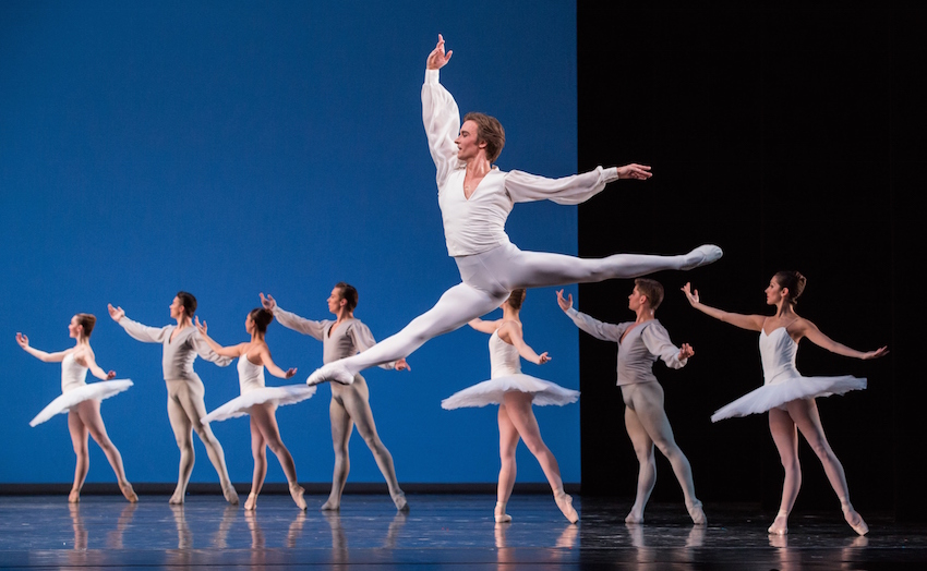 Jared Matthews and artists of Houston Ballet perform Etudes