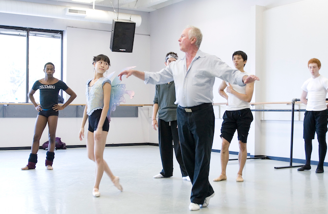 John McFall leading rehearsal