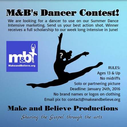 Make and Believe Dancer Contest