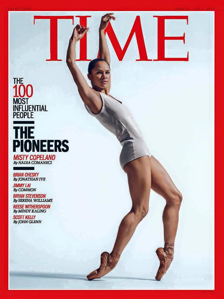 Misty Copeland on TIME 100 Cover 2015