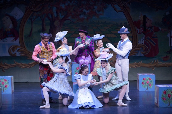 New York Theatre Ballet dancers in Keith Michael's The Alice-In-Wonderland Follies