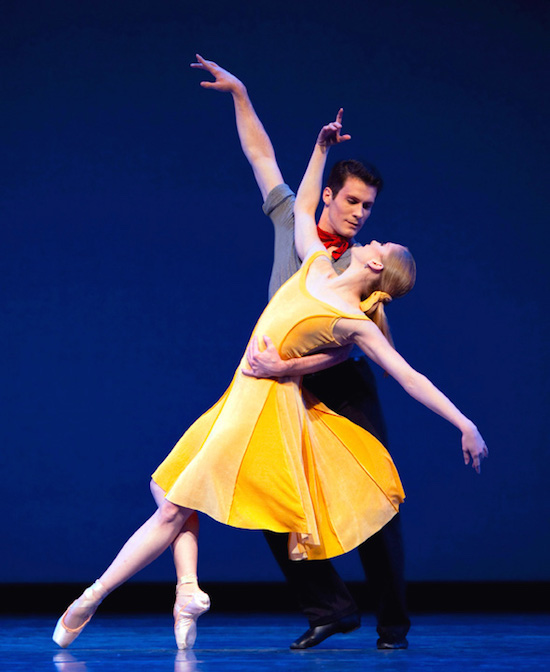 Carla Körbes with Seth Orza in Carousel (A Dance) 
