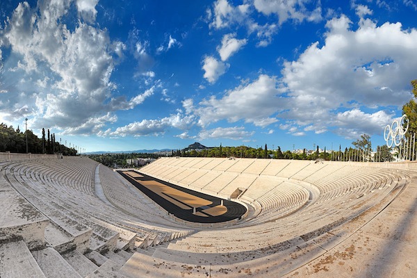 Panathenaic Stadium in Athens, Greece