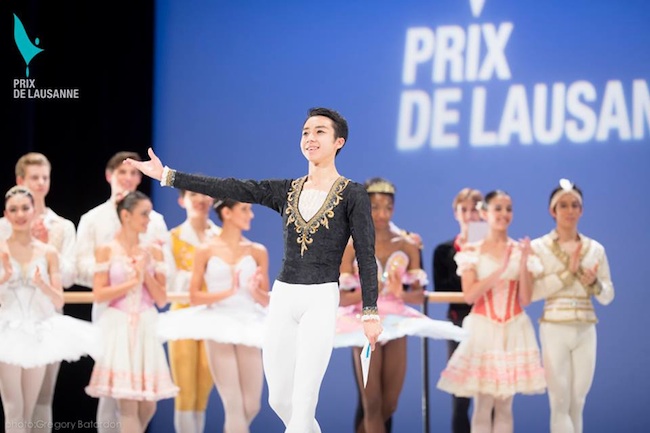 Mikio Kato at 42nd Prix de Lausanne