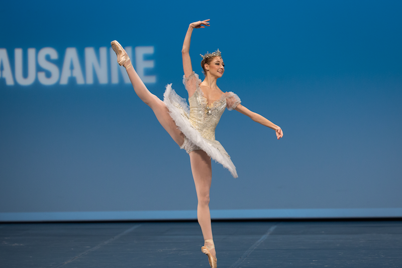 American dancer Madison Young competing in Prix de Lausanne Finals