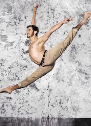 Contemporary dancer Ricky Ubeda