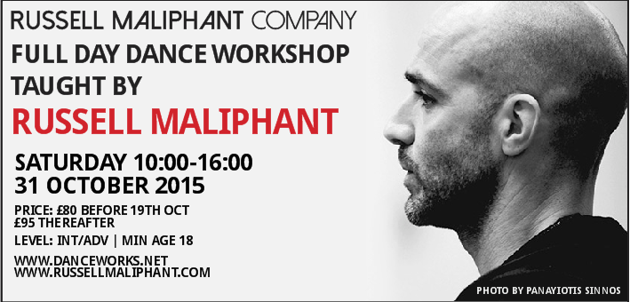 Russell Maliphant London Workshop Fall 2015