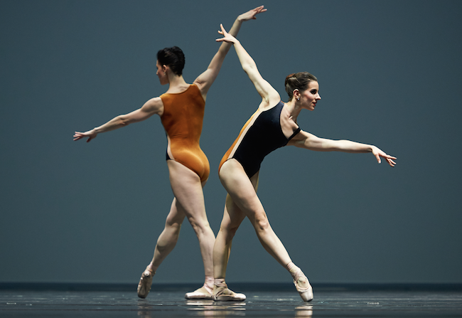 Sofiane Sylve and Julia Rowe in Forsythe's PasParts in 2016. Photo by Erik Tomasson