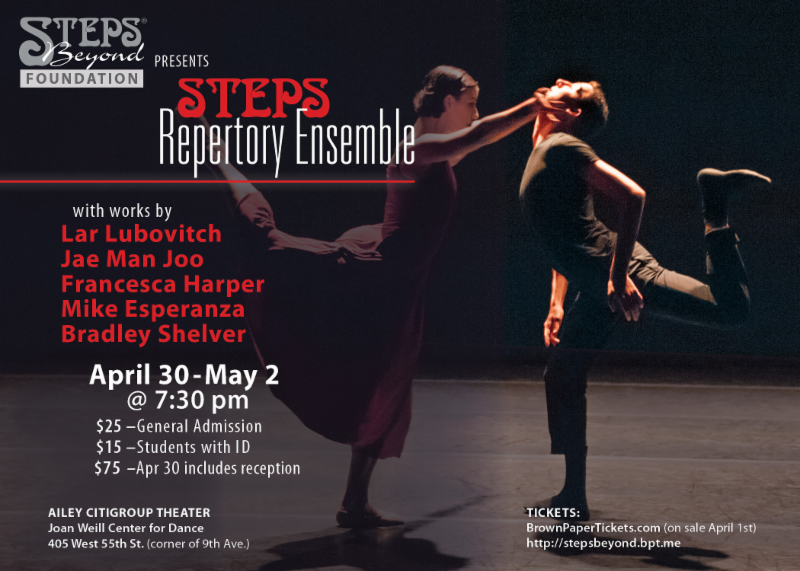 Steps Repertory Ensemble 2015 Spring Season
