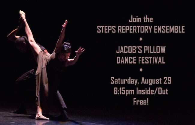 Steps Repertory Ensemble touring to Jacob's Pillow