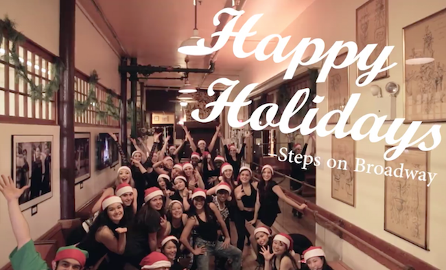 Steps on Broadway releases 2015 holiday video