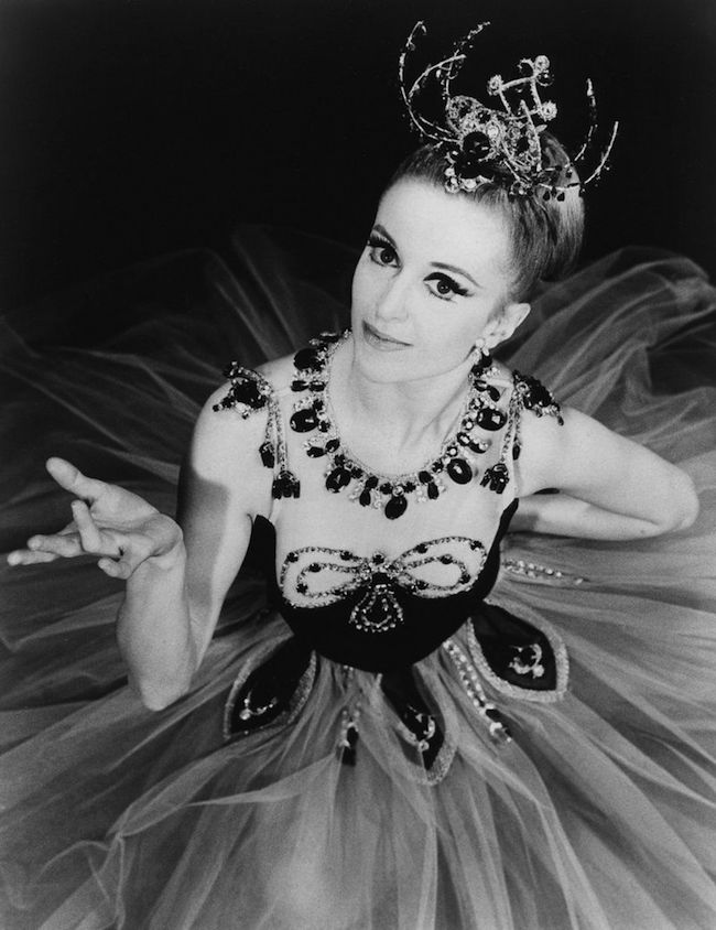 Violette Verdy in George Balanchine's Jewels in 1967. Photo by Martha Swope.