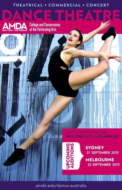 Amda Auditions In Sydney And Melbourne Dance Informa Australia