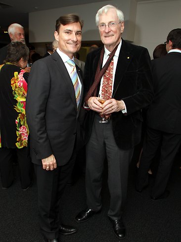 David McAllister of The Australian Ballet with Dr Alan Brissenden AM