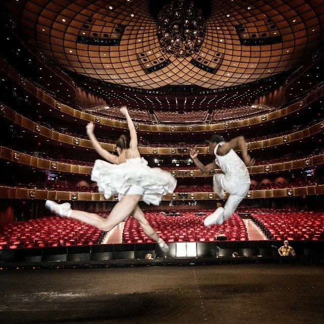 JR works with New York City Ballet