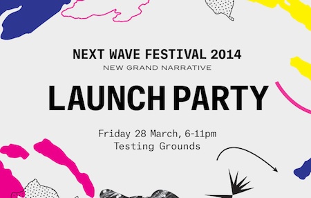 Next Wave Festival 2014 Launch Party