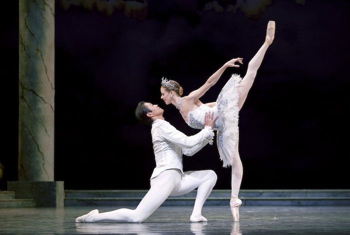 Pacific Northwest Ballet principal dancers Batkhurel Bold and Lesley Rausch in Ronald Hynd’s The Sleeping Beauty