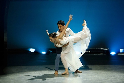 SYTYCD Contestants Makenzie Dustman and Paul Karmiryan perform a contemporary routine