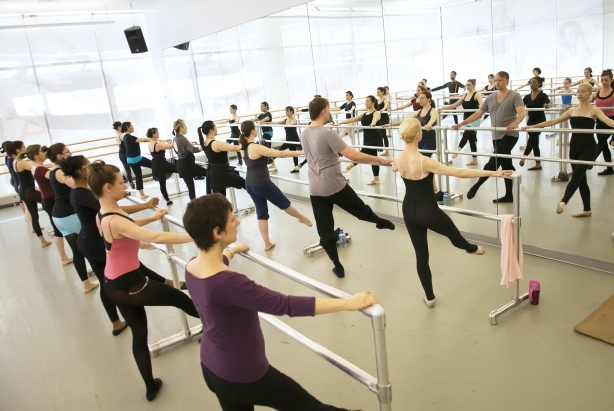 Ailey Extension Ballet class