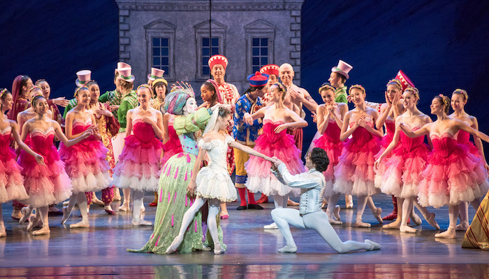 Misty Copeland as Clara the Princess and Herman Cornejo as Nutcracker Prince