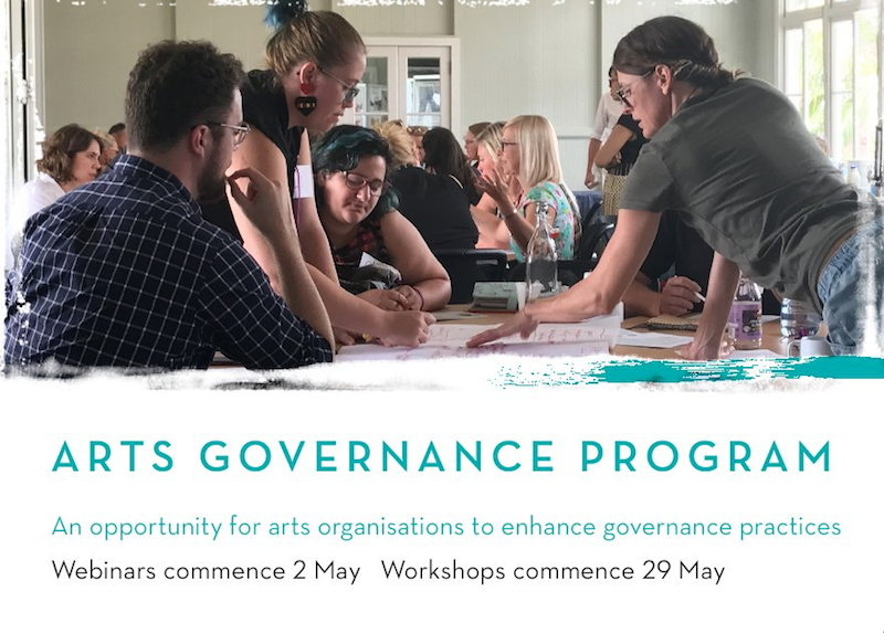 Arts Governance Webinars & Workshops in Australia
