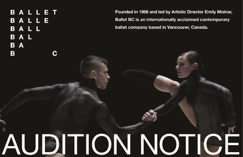 Ballet auditions NYC Montréal