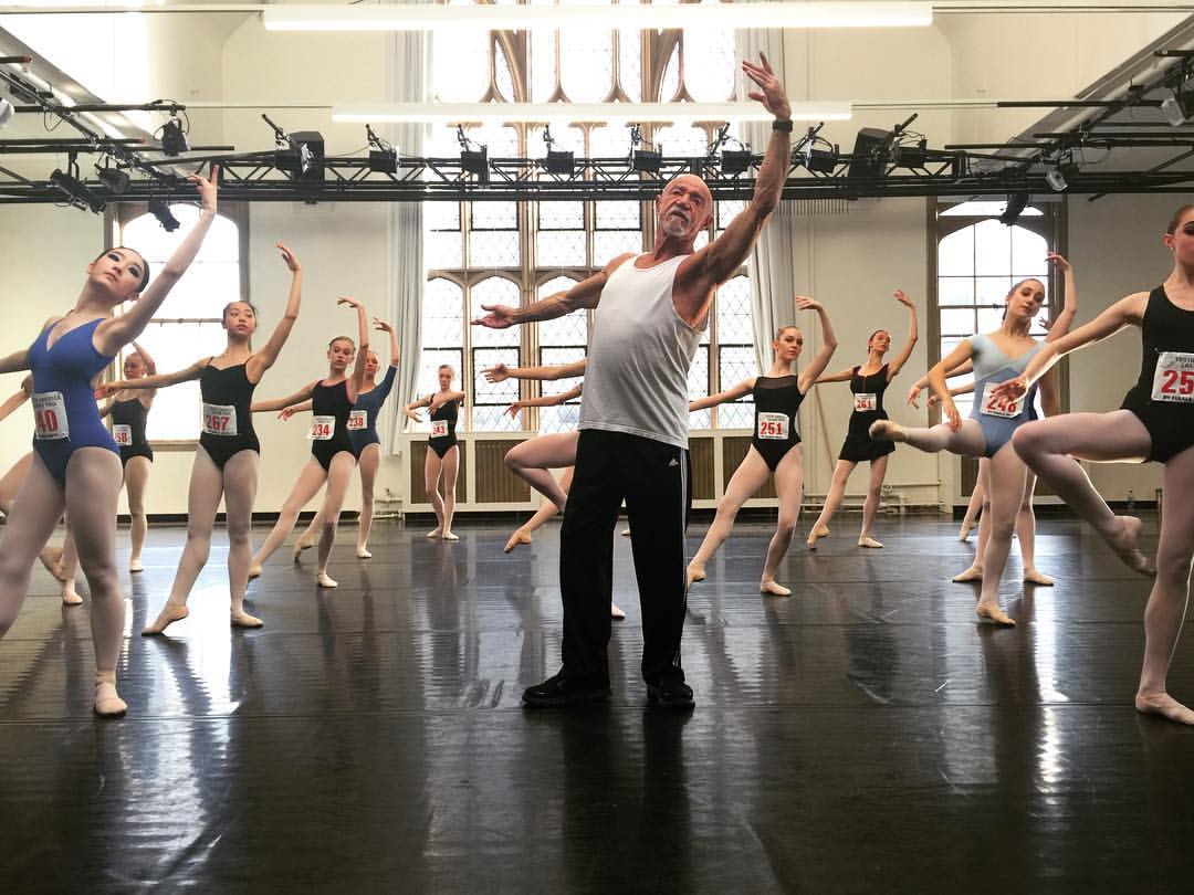 Ballet class at YAGP NYC Finals 2017
