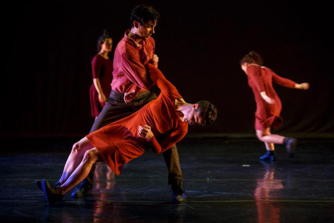 Hedwig Dances performs Jan Bartoszek's Four Strong Winds. Photo by Jaime Marin.