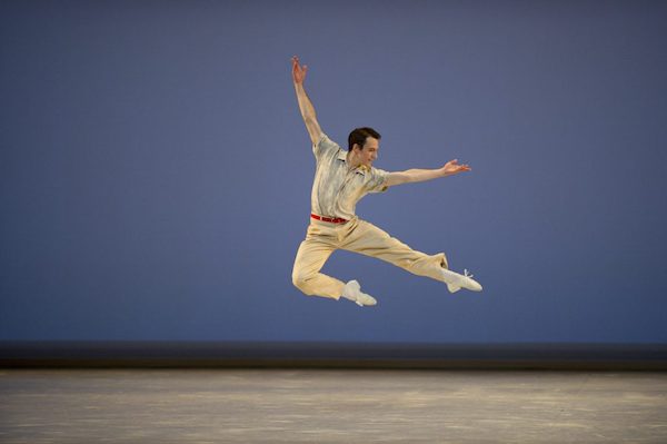 James Sofranko in Paul Taylor's Company B. Photo by Erik Tomasson.