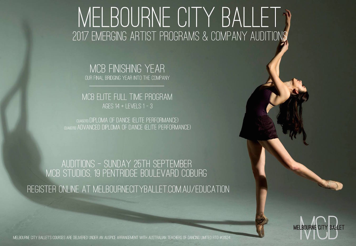 Registration open for MCB's 2017 auditions