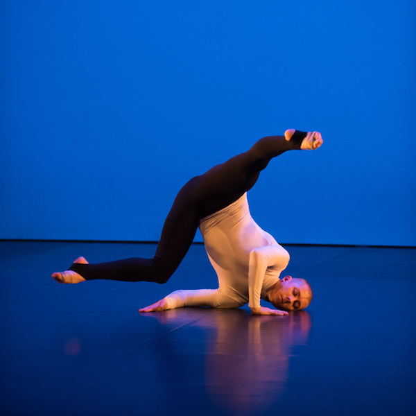 Dancer Jordan James Bridge in performance