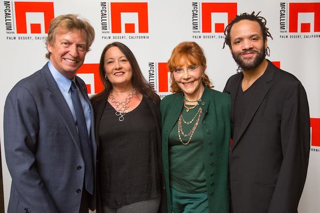 Savion Glover, Nigel Lythgoe, Glorya Kaufman, friend