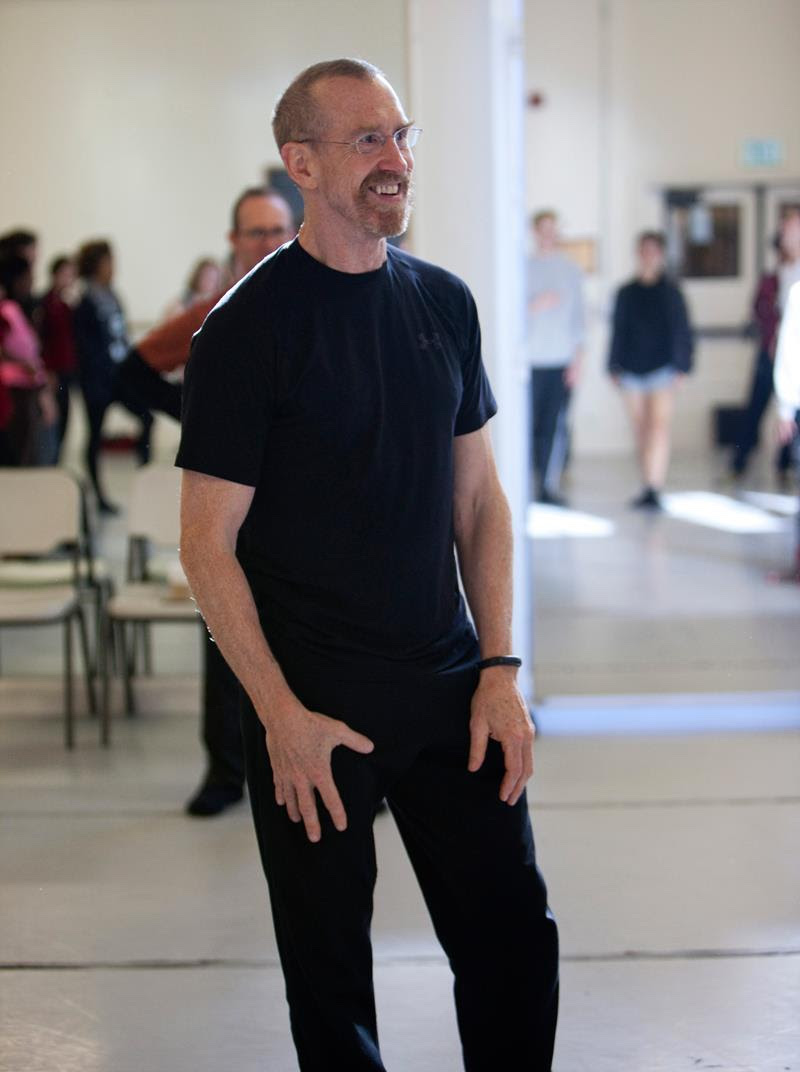 William Forsythe with students at USC Kaufman. Photo by Rose Eichenbaum