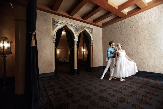 Atlanta Ballet dancers at The Fox Theatre