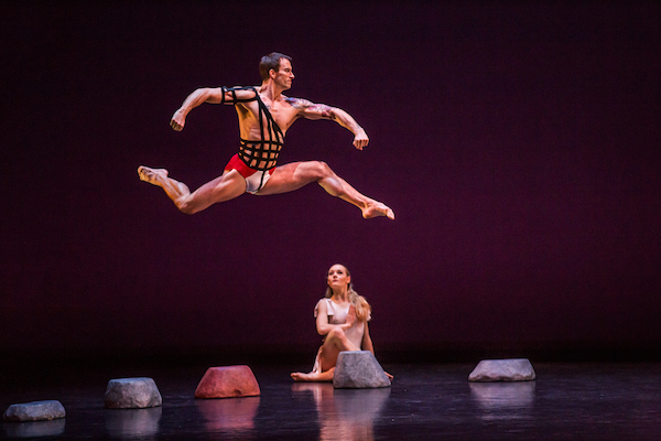 Ben Schultz and Charlotte Landreau in Martha Graham’s Cave of the Heart