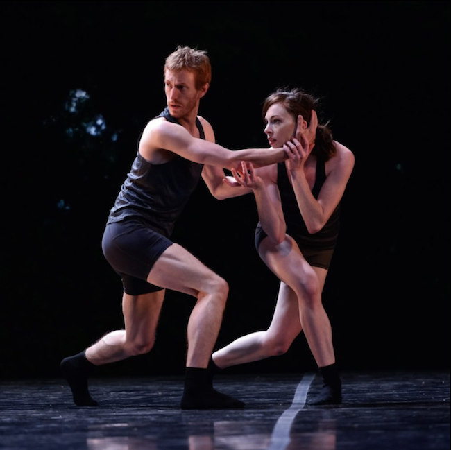 Oregon Ballet Theatre dancers Chauncey Parsons and Katherine Monogue