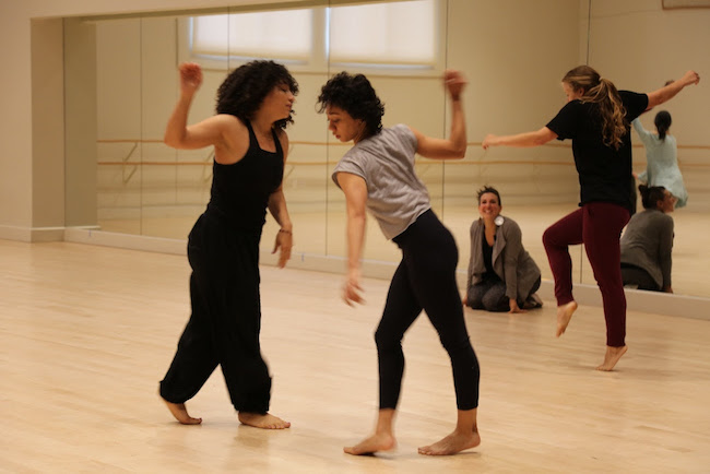 Ana Maria Alvarez works with dancers and USC Kaufman students