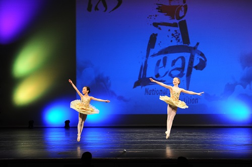Leap dance competition